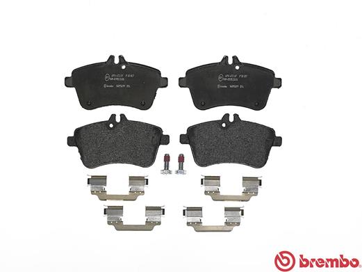 A.B.S. P 50 057 BREMBO BREMSBELÄGE, RICHTUNGSGEBUNDEN Bremsbelagsatz, Scheibenbremse